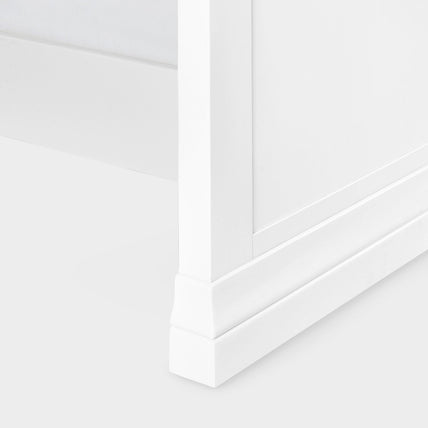 Clove Bed Frame Kingsize Surf White