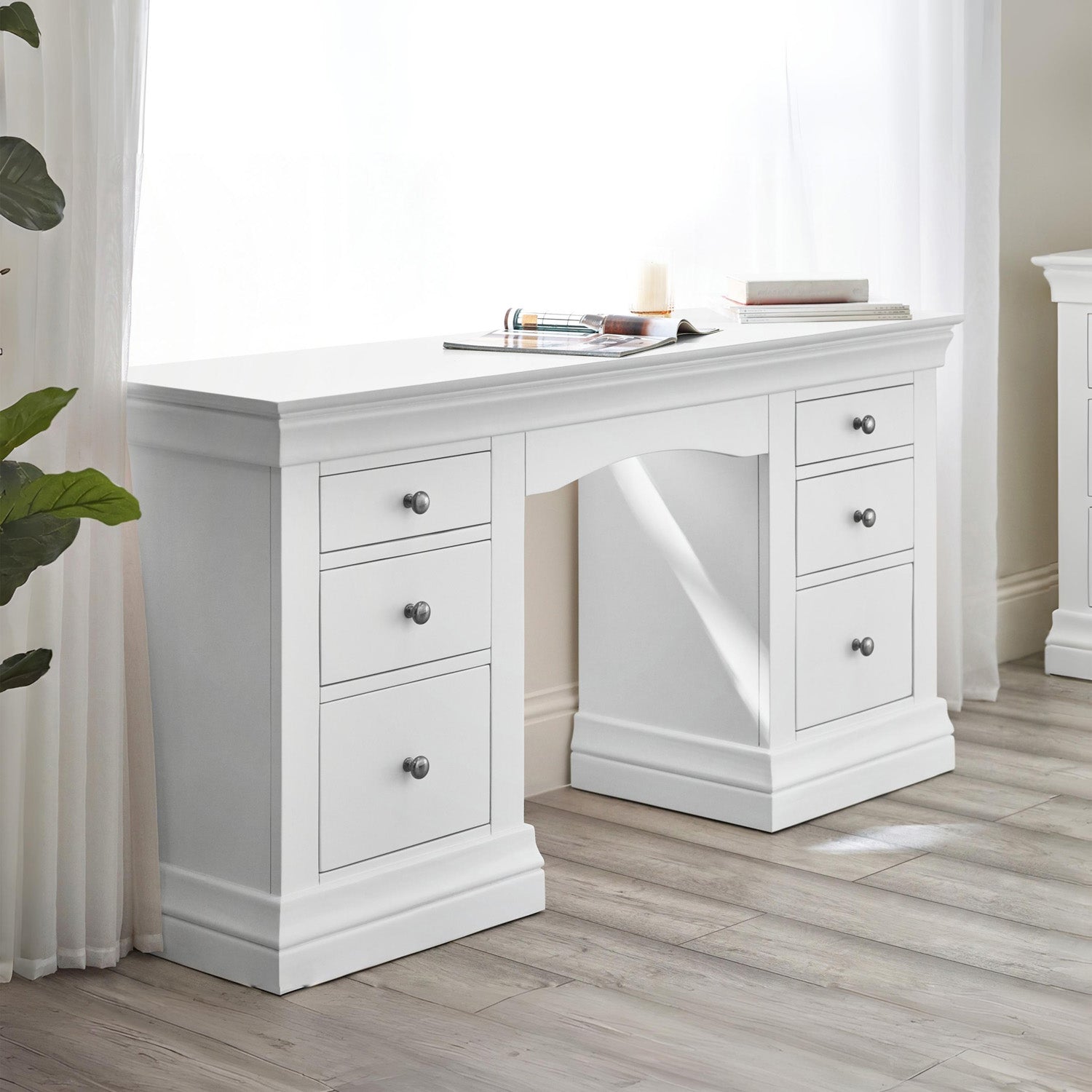 Clove Dressing Table Surf White