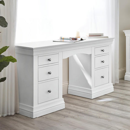 Clove Dressing Table Surf White