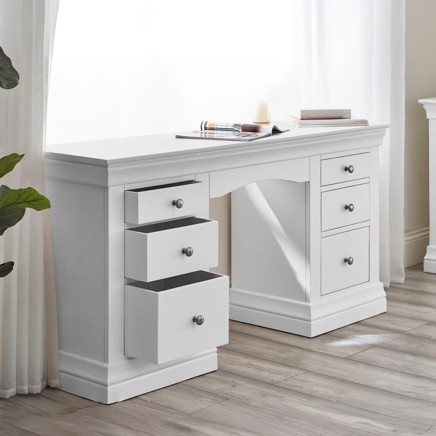 Clove Dressing Table Surf White