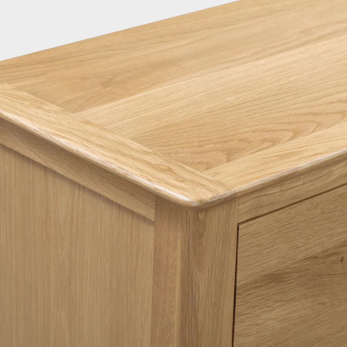 Cole Bedside Oak 3 Drawer