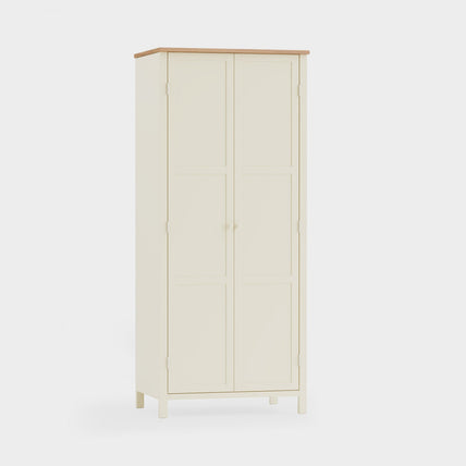 Connie Wardrobe Ivory and Oak