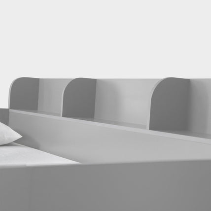 Dune Triple Sleeper Bed Light Grey