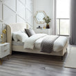 Elara Bed Frame Double Ivory