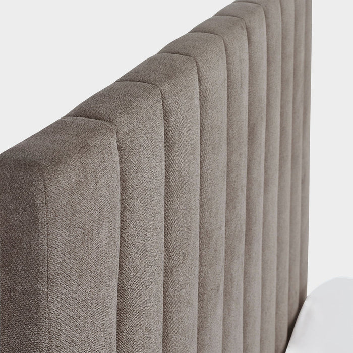 Emilla Bed Frame Kingsize Grey