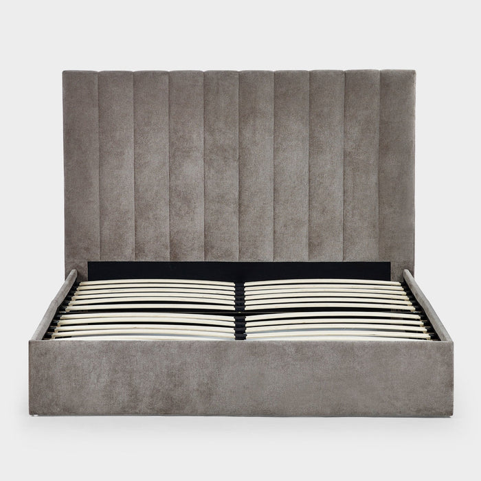 Emilla Bed Frame Single Grey