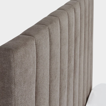 Emilla Bed Frame Single Grey