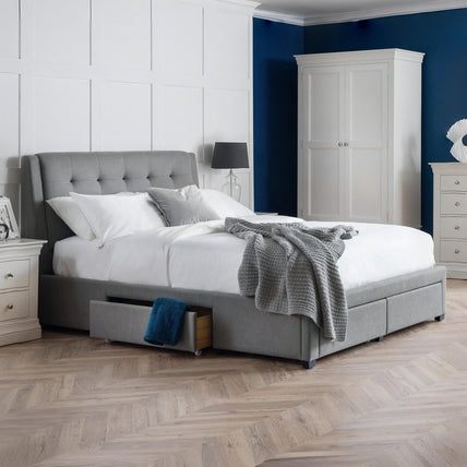 Fenton Bed Frame Superking Grey