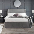 Fern Bed Frame Kingsize Grey Ottoman Storage