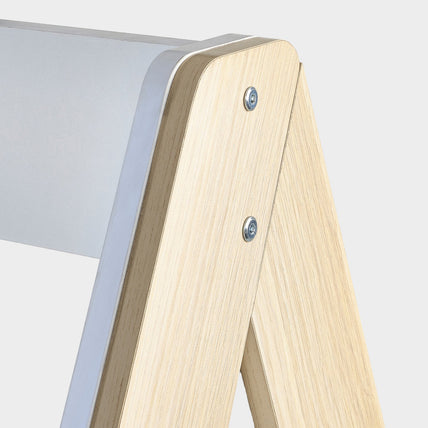 Festival Tent Bed Pale Wood & White