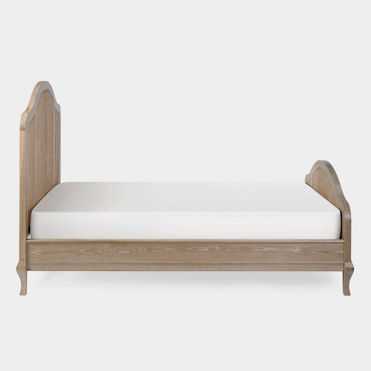 Flora Bed Frame Double Light Oak