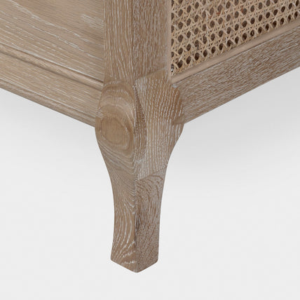 Flora Bed Frame Double Light Oak