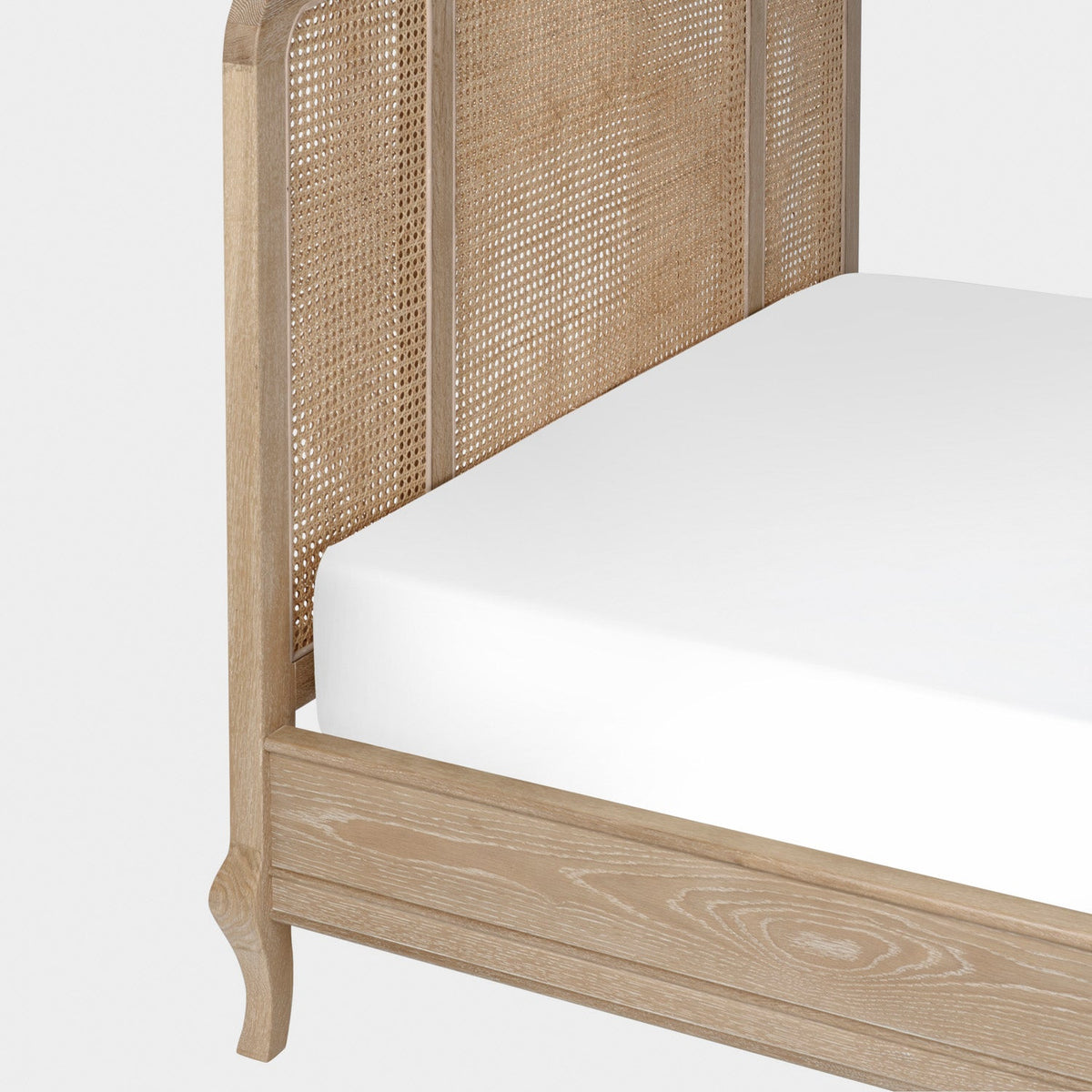 Flora Bed Frame Kingsize Light Oak