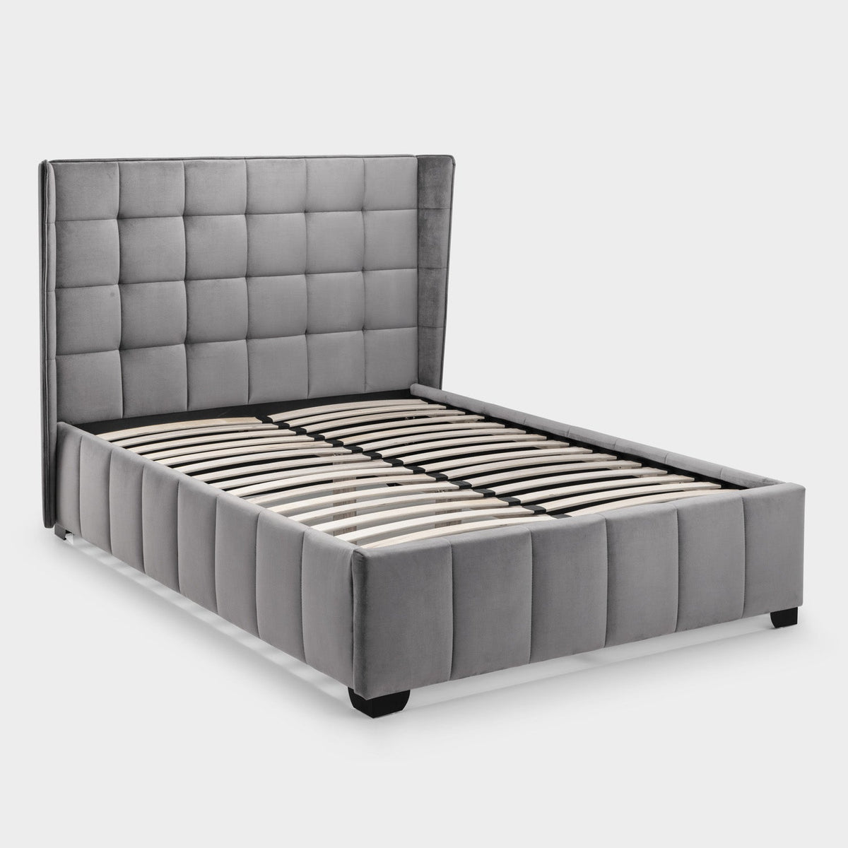 Gila Bed Frame Double Light Grey