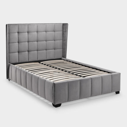Gila Bed Frame Double Light Grey