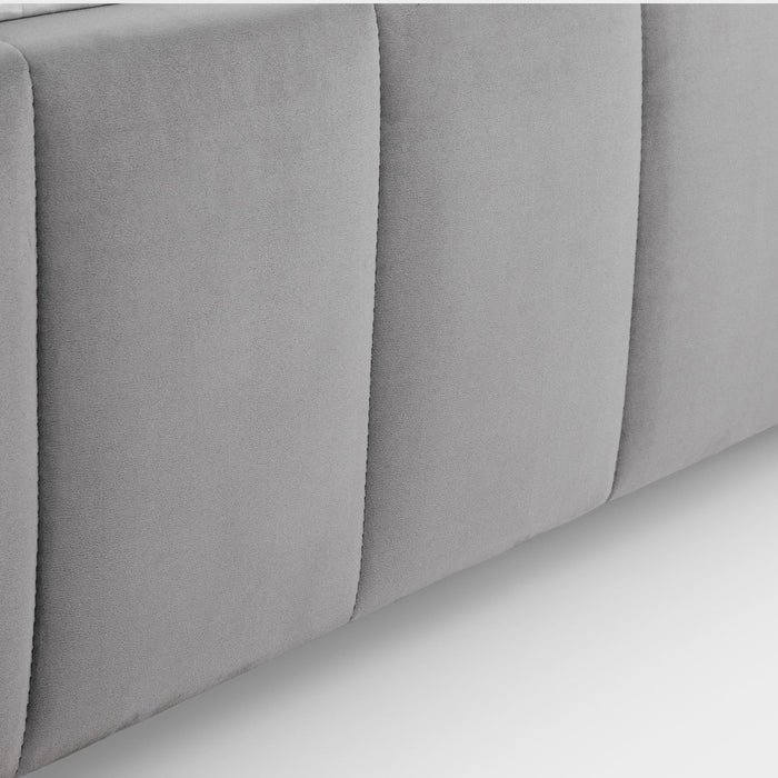 Gila Bed Frame Double Light Grey