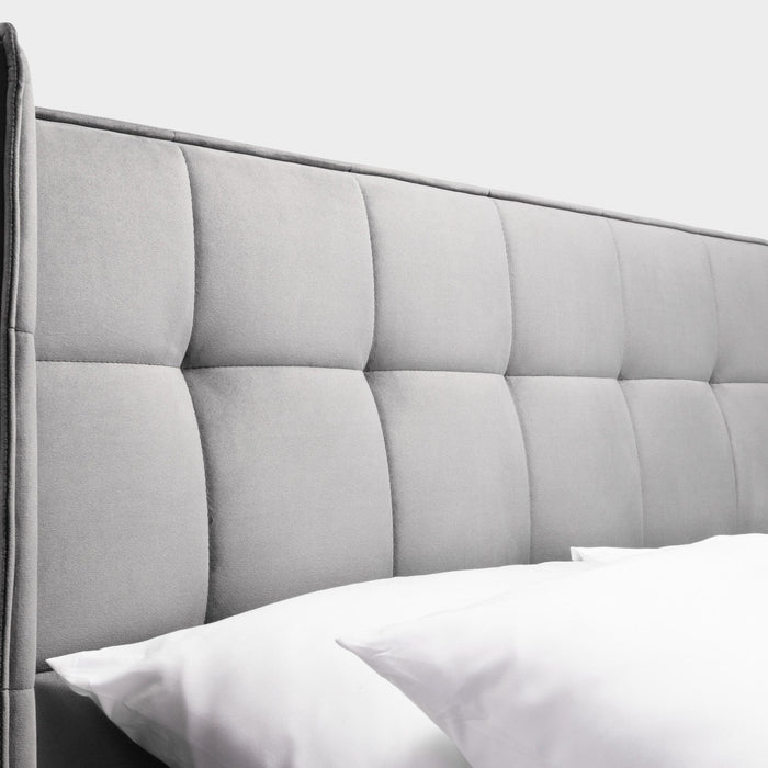 Gila Bed Frame Double Light Grey