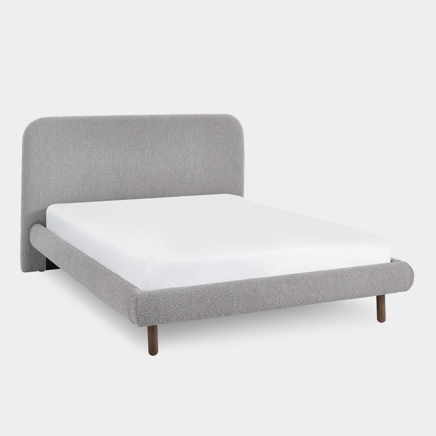 Harlow Bed Frame Double Grey