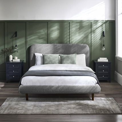 Harlow Bed Frame Double Grey