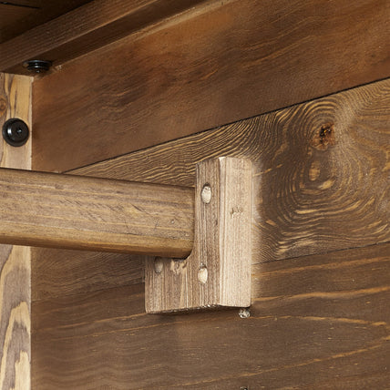 Haze 2 Door Wardrobe Cashew