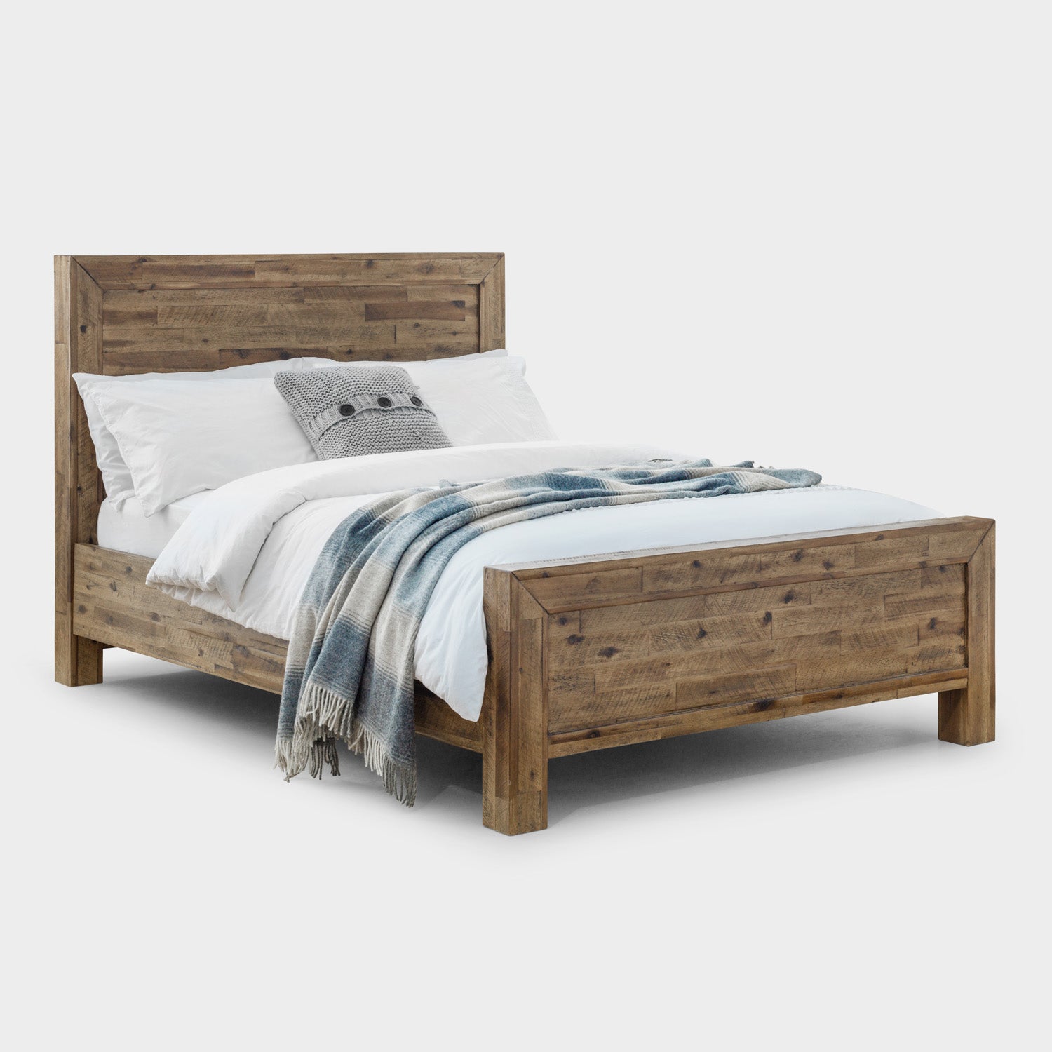 Holborn Bed Frame Superking Rustic Oak