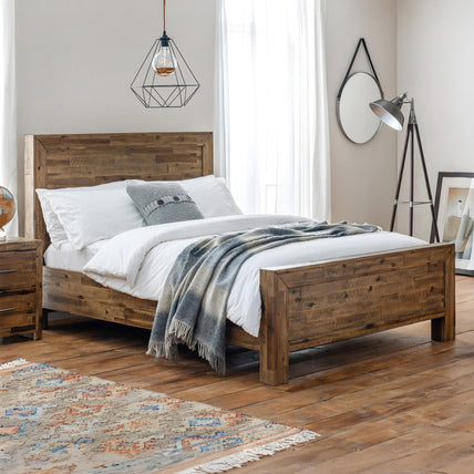 Holborn Bed Frame Superking Rustic Oak