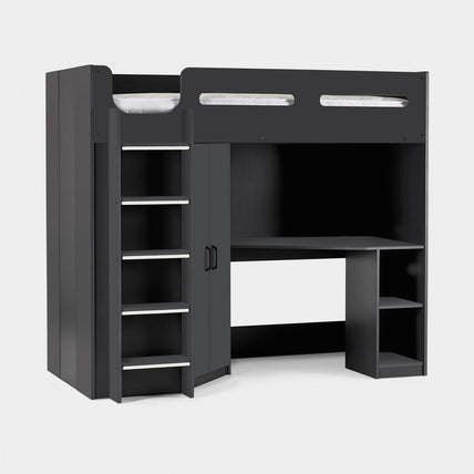 Holly High Sleeper Bed Anthracite