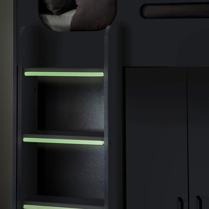 Holly High Sleeper Bed Anthracite