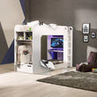 Indigo Gaming Bunk Bed White