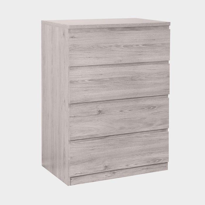 Jade 4 Drawer Chest Grey Oak