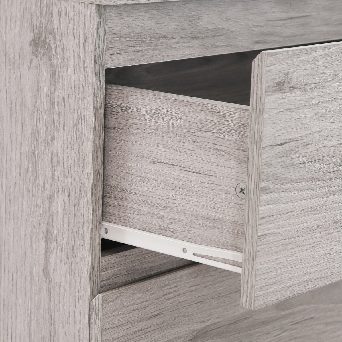 Jade 4 Drawer Chest Grey Oak