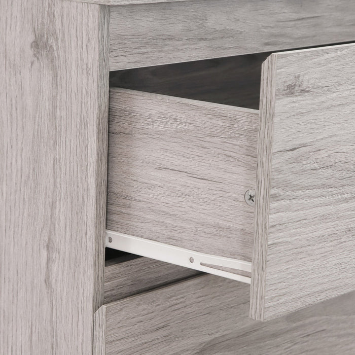 Jade 4 Drawer Chest Grey Oak