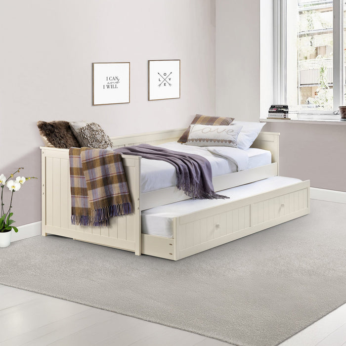 Juliet Bed Frame Stone White