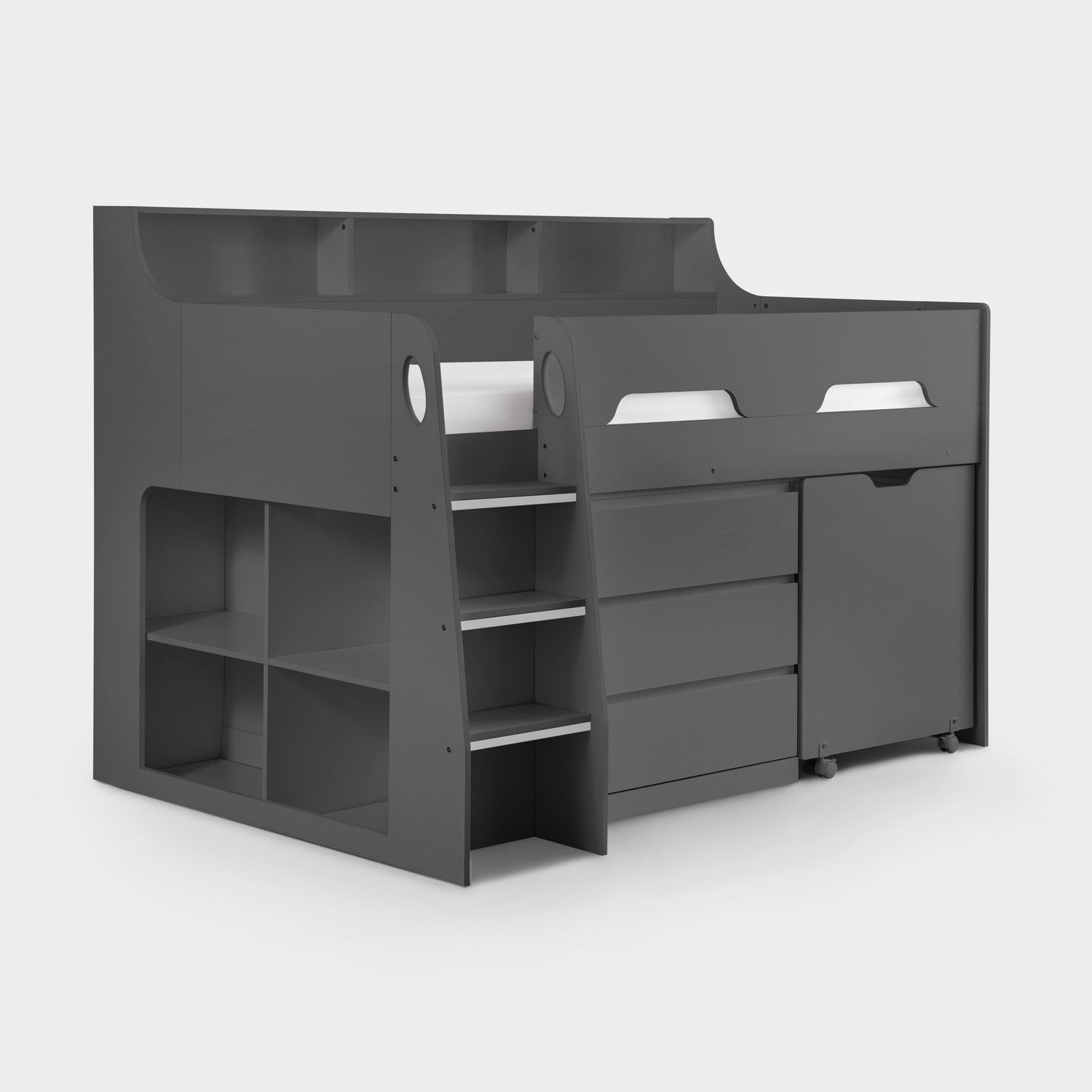 Jupiter Midsleeper Bed Anthracite