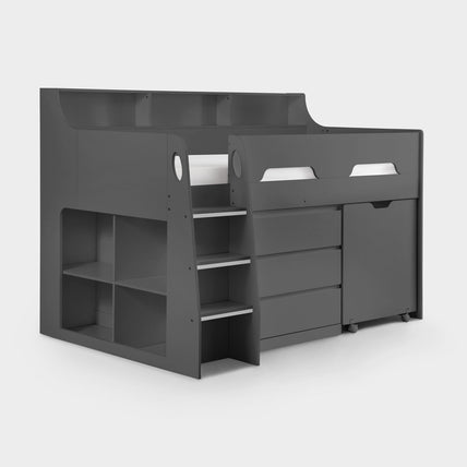Jupiter Midsleeper Bed Anthracite