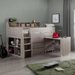 Jupiter Midsleeper Bed Grey Oak