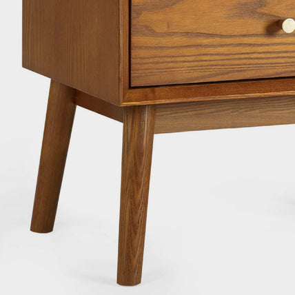 Leif 2 Drawer Bedside Ash