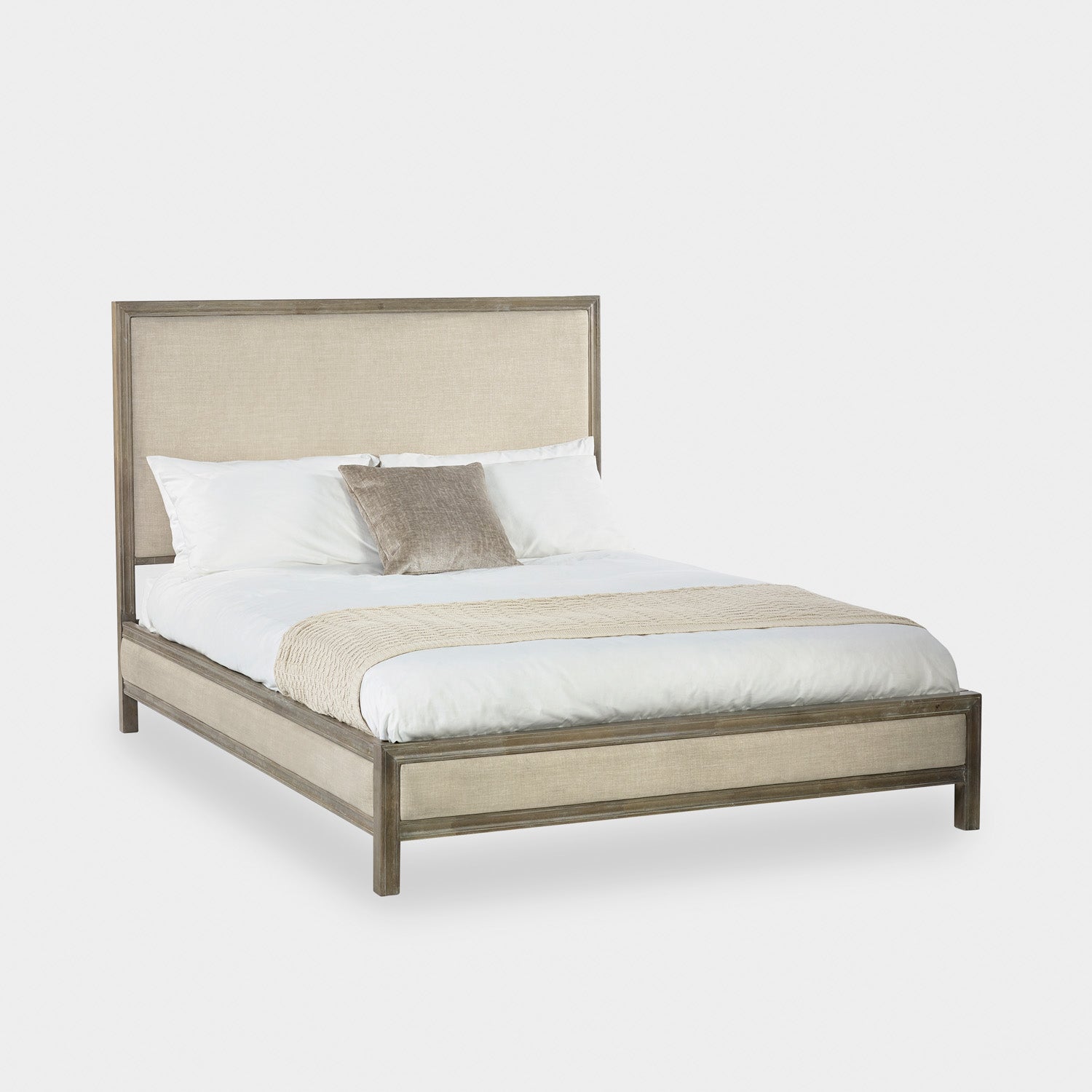 Lila Bed Frame Ivory