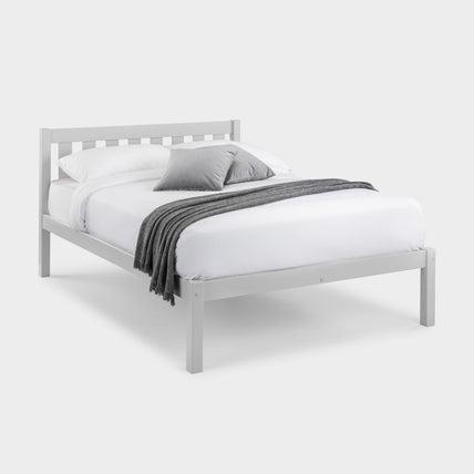 Livia Bed Frame Double Dove Grey