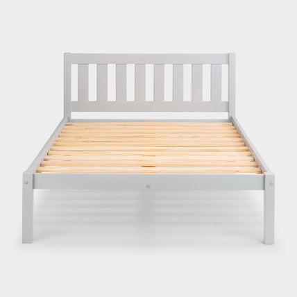 Livia Bed Frame Double Dove Grey