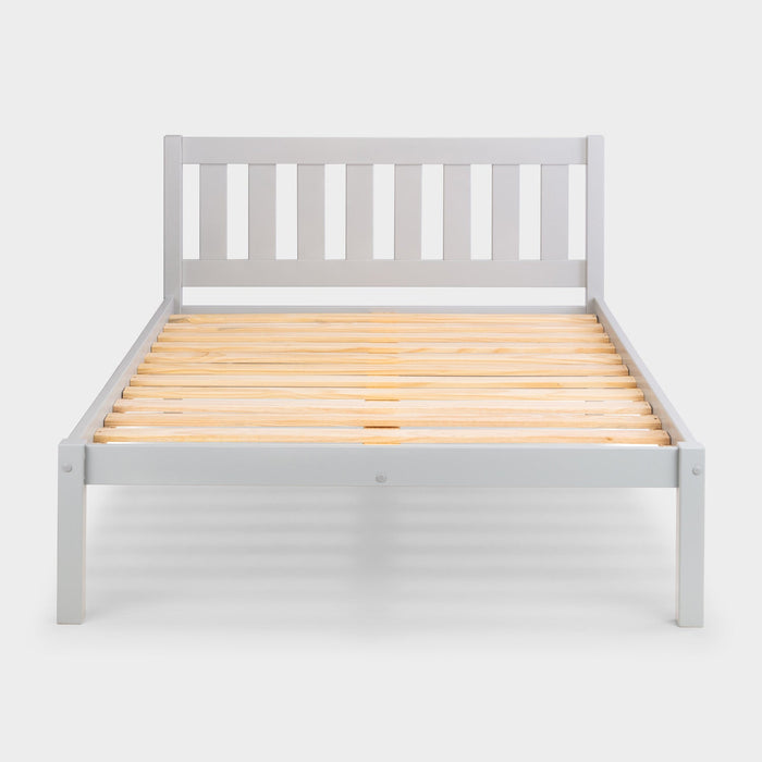 Livia Bed Frame Double Dove Grey