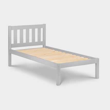 Livia Bed Frame Single Dove Grey
