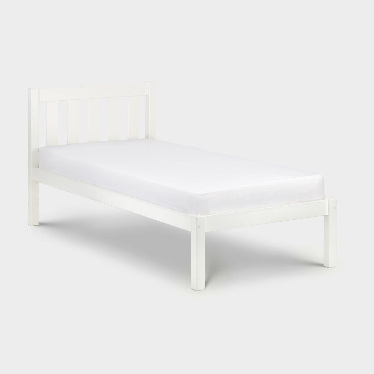 Livia Bed Frame Single Surf White