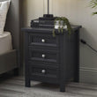 Marisol 3 Drawer Bedside Anthracite