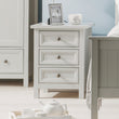 Marisol 3 Drawer Bedside Dove Grey