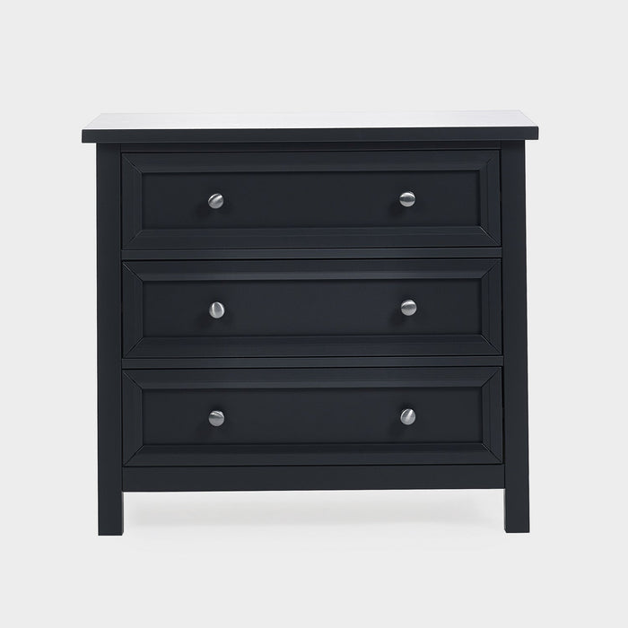 Marisol 3 Drawer Wide Chest Anthracite