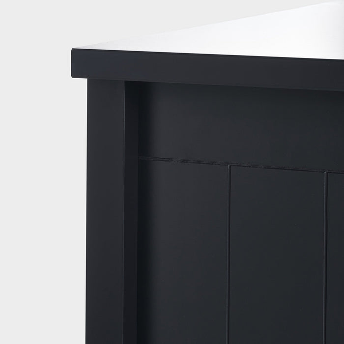 Marisol 3 Drawer Wide Chest Anthracite