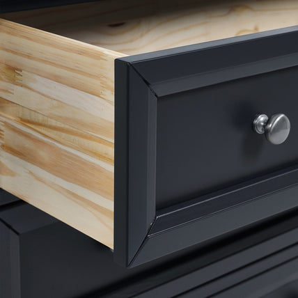 Marisol 3 Drawer Wide Chest Anthracite