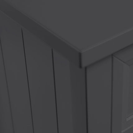 Marisol 3 Drawer Wide Chest Anthracite