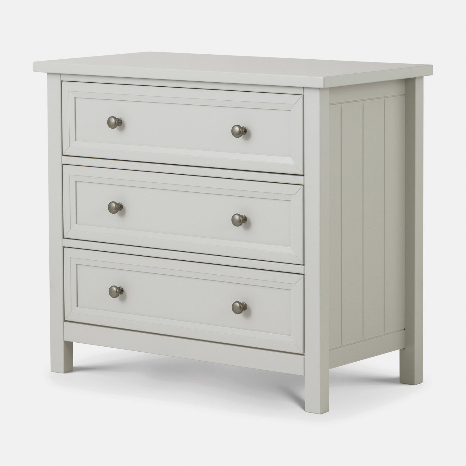 Marisol 3 Drawer Wide Chest Dove Grey